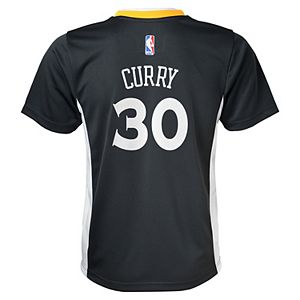 Boys 8-20 Golden State Warriors Stephen Curry Replica Alternate Jersey