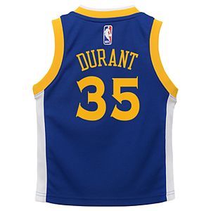 Boys 4-7 Golden State Warriors Road Kevin Durant Replica Jersey