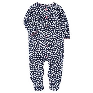 Baby Girl Carter's Hearts Sleep & Play
