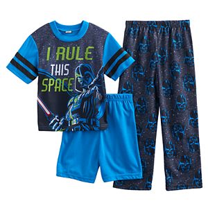 Boys 6-12 Star Wars 3-Piece Pajama Set