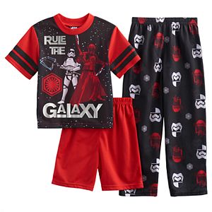 Boys 6-12 Star Wars 3-Piece Pajama Set
