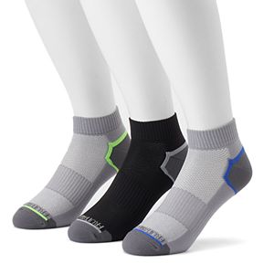Men's Fruit of the Loom 3-pack Breathable Nylon Ankle Socks