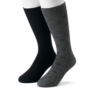 Men's Dr. Scholl's 2-pack Dressy Casual Crew Socks