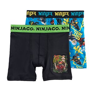 Boys 6-10 Lego Ninajo 2-Pack Boxer Briefs