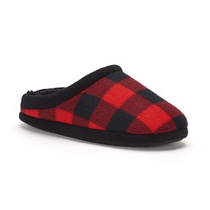 Boys 4-20 Climatesmart  Buffalo Check Clog Slippers