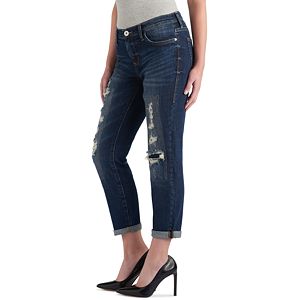 Women's Rock & Republic® Indee Destructed Boyfriend Jeans