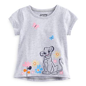 Disney's The Lion King Baby Girl Simba Short Sleeve Graphic Tee by Jumping Beans®