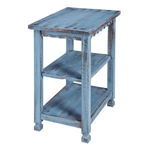 Alaterre Furniture Country Cottage 2-Shelf End Table