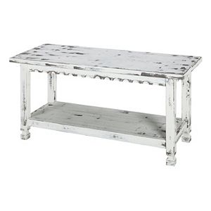 Alaterre Furniture Country Cottage  Bench