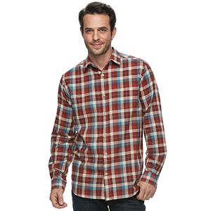 Big & Tall Columbia Hardy Ridge Classic-Fit Plaid Button-Down Shirt