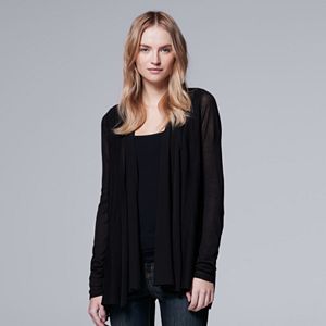 Women's Simply Vera Vera Wang Flyaway Cardigan