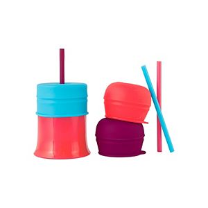 Boon Snug 3-pk. Straw Lids With Cup