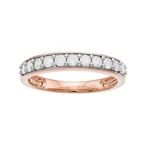 10k Gold 1/2 Carat T.W. Diamond Anniversary Ring