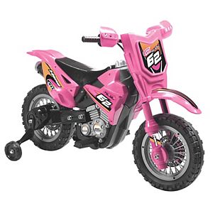 Blazin Wheels Pink 6V Ride-On Dirt Bike