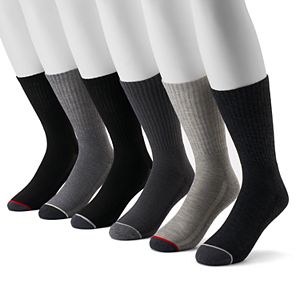 Men's Levi's® 6-pack Athletic Crew Socks