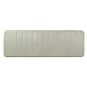 VC New York Gardenia Memory Foam Bath Rug Runner