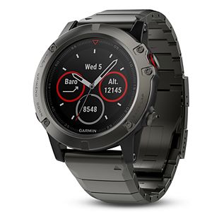 Garmin fenix 5x Sapphire Activity Tracker with Metal Band