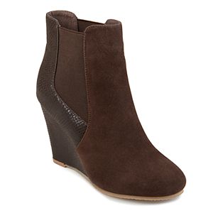 Journee Collection Linae Women's Wedge Ankle Boots