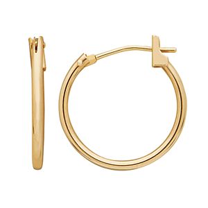 10k Gold Hoop Earrings