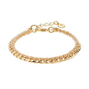LC Lauren Conrad Thread Wrapped Curb Chain Bracelet