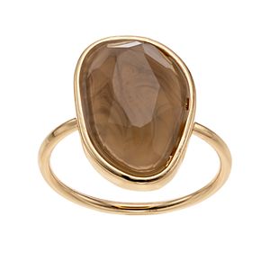 LC Lauren Conrad Marbled Stone Ring