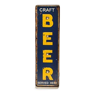 Bey-Berk Craft Beer LED Metal Sign