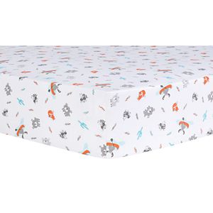 Trend Lab Moose Canoe Fitted Crib Sheet