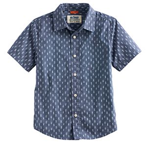 Boys 8-20 Urban Pipeline® Printed MaxWear Button-Down Shirt