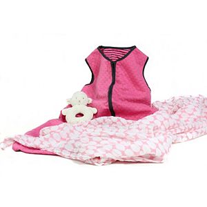 3 Stories Trading Co. 3-pc. Warm Snuggles Pink Baby Essentials Gift Set!