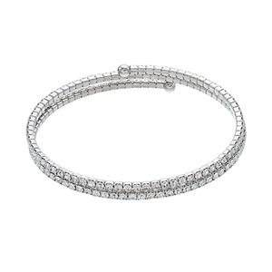 Brilliance Coil Bracelet with Swarovski Crystals