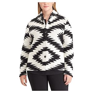 Plus Size Chaps Long Sleeve Sweater