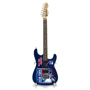 New York Rangers Collector Series Mini Replica Electric Guitar