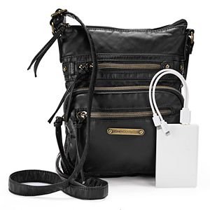 Stone & Co. Emily Large Utility Phone Charging Crossbody Bag