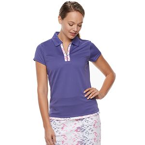 Women's Pebble Beach Collared Short Sleeve Golf Polo