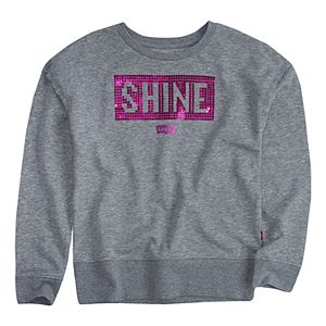 Girls 7-16 Levi's Sequin Pullover Sweatshirt