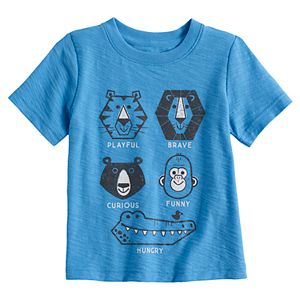 Baby Boy Jumping Beans® Slubbed Animal Trait Graphic Tee