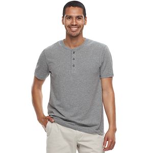 Men's SONOMA Goods for Life™ Short-Sleeve Supersoft Henley