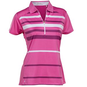 Women's Nancy Lopez Shock Short Sleeve Golf Polo