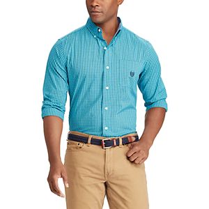 Big & Tall Chaps Classic-Fit Stretch Button-Down Shirt