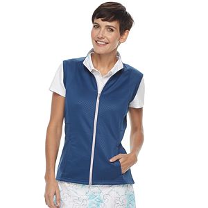 Women's Pebble Beach Zip-Up Vest!