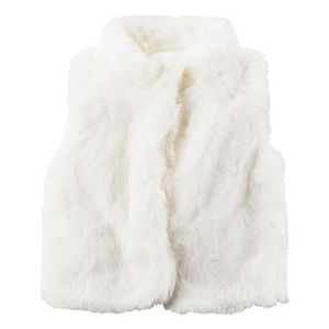 Girls 4-8 Carter's Faux Fur Vest