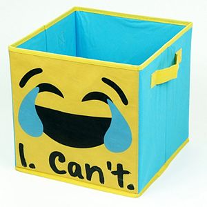 EmojiPals Collapsible 2-pack Soft Storage Cubes