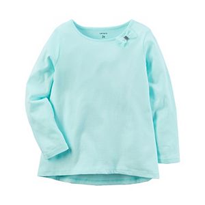Girls 4-8 Carter's Tulle Bow Tee