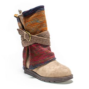 MUK LUKS Nevia Women's Fold-Over Midcalf Boots