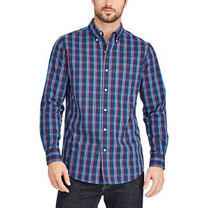 Big & Tall Chaps Striped Button Down