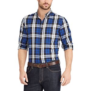 Big & Tall Chaps Classic-Fit Easy-Care Button-Down Shirt