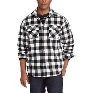 Big & Tall Chaps Classic-Fit Microfleece Shirt Jacket