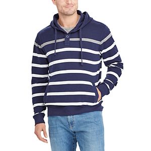 Big & Tall Chaps Classic-Fit Striped Hoodie