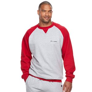 Big & Tall Champion Raglan Fleece Sweatshirt