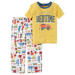 Boys 4-8 Carter's Construction 2-Piece Pajama Set